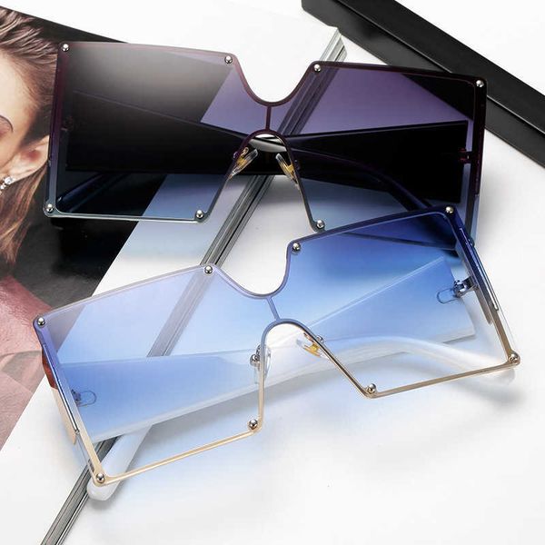 sunglasses 2020 new fashion large frame trend glasses one piece copy, White;black
sunglasses 2020 new fashion large frame trend glasses one piece copy, White;black