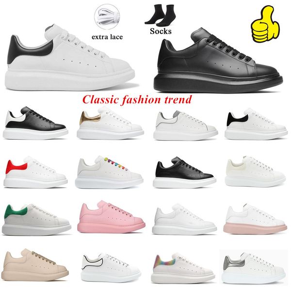 high-end designer casual shoes men's and women's white black leather fashion outdoor sneakers
high-end designer casual shoes men's and women's white black leather fashion outdoor sneakers