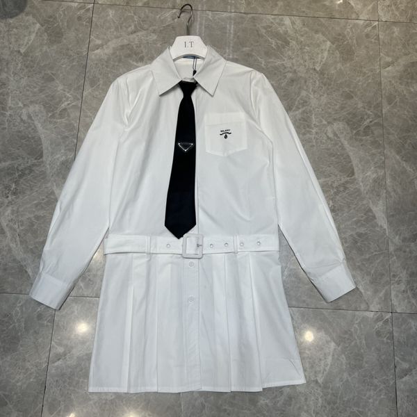 fashions gilrs shirt dresses preppy pleated skirts triangle letter tie embroidered pocket fashionable sister clothes sml, Black;gray
fashions gilrs shirt dresses preppy pleated skirts triangle letter tie embroidered pocket fashionable sister clothes sml, Black;gray