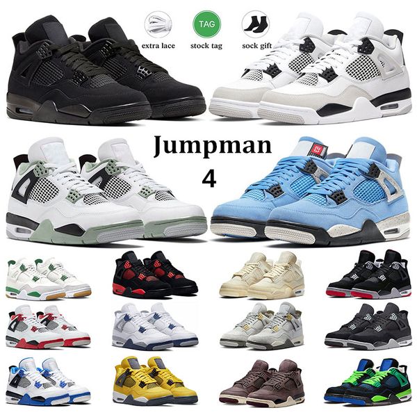 2023 for men women basketball shoes 4 4s military black cat pine green university blue sail canvas white cement pn dust mens sports sneakers
2023 for men women basketball shoes 4 4s military black cat pine green university blue sail canvas white cement pn dust mens sports sneakers