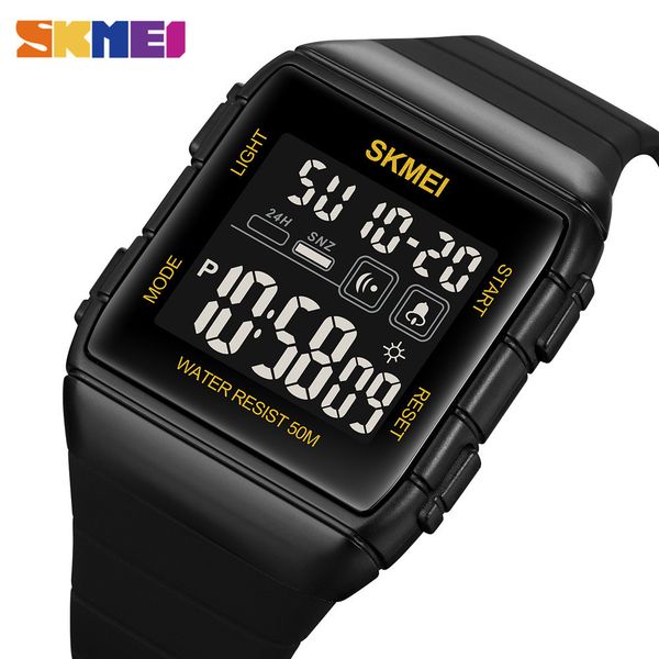 wristwatches skmei japan digital movement mens sport watches military countdown alarm clock 5bar waterproof led light wristwatch reloj hombr, Slivery;brown
wristwatches skmei japan digital movement mens sport watches military countdown alarm clock 5bar waterproof led light wristwatch reloj hombr, Slivery;brown
