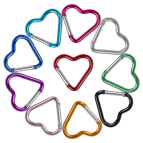 keychains 2pcs/set heart-shed aluminum carabiner key chain clip outdoor keyring hook water bottle hanging bule travel kit accessories l23031, Silver
keychains 2pcs/set heart-shed aluminum carabiner key chain clip outdoor keyring hook water bottle hanging bule travel kit accessories l23031, Silver