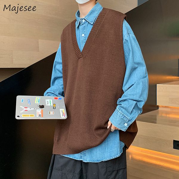 men s vests sweater vest men v neck loose all match solid simple korean style college couples spring soft fashion knitted design 230313, Black;white
men s vests sweater vest men v neck loose all match solid simple korean style college couples spring soft fashion knitted design 230313, Black;white