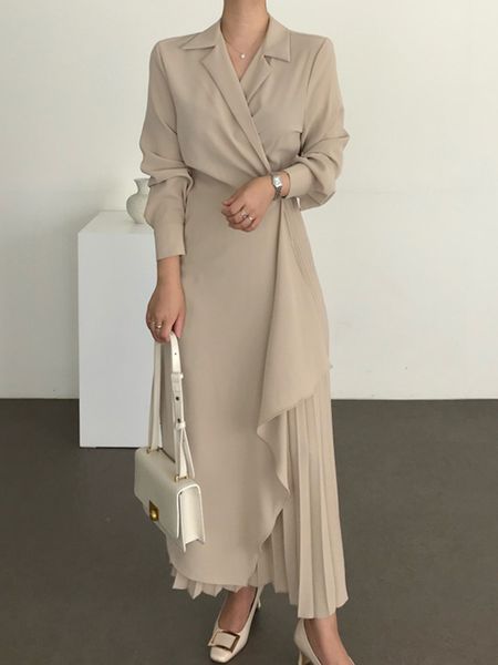 party dresses women v neck high waist dress vonda irregular hem dresses ladies autumn long sleeve turn down collar solid shirt vestidos 2303, White;black
party dresses women v neck high waist dress vonda irregular hem dresses ladies autumn long sleeve turn down collar solid shirt vestidos 2303, White;black