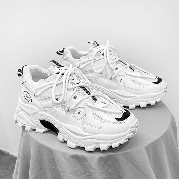 chunky sneakers plus size 45 men running shoes fashion causal microfiber leather mesh breathable height increased platform shoes, Red;white
chunky sneakers plus size 45 men running shoes fashion causal microfiber leather mesh breathable height increased platform shoes, Red;white