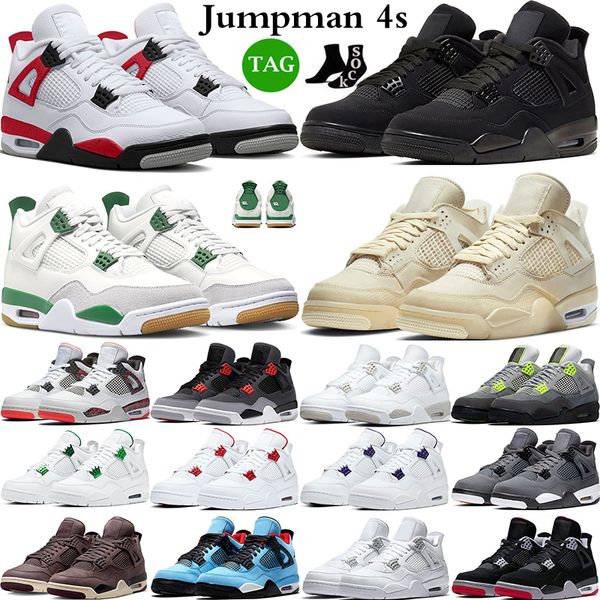 2023 basketball shoes jumpman 4 4s men women pine green military black cat pn dust seafoam midnight navy red thunder low lightning sports sn
2023 basketball shoes jumpman 4 4s men women pine green military black cat pn dust seafoam midnight navy red thunder low lightning sports sn