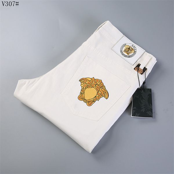 2 new designer mens jeans skinny pants casual luxury jeans men fashion distressed ripped slim motorcycle moto biker denim hip hop pants#12, Blue
2 new designer mens jeans skinny pants casual luxury jeans men fashion distressed ripped slim motorcycle moto biker denim hip hop pants#12, Blue