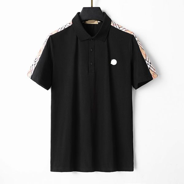 men's polos slim fit cotton golf polo shirts designer luxury embroidery 2023 spring summer casual breathable moisture tees for men m-3, White;black
men's polos slim fit cotton golf polo shirts designer luxury embroidery 2023 spring summer casual breathable moisture tees for men m-3, White;black
