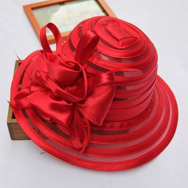 stingy brim hats fashion women summer organza sun hats wide brim with big flower fedora hat elegant ladies wedding church party hat 230314, Blue;gray
stingy brim hats fashion women summer organza sun hats wide brim with big flower fedora hat elegant ladies wedding church party hat 230314, Blue;gray