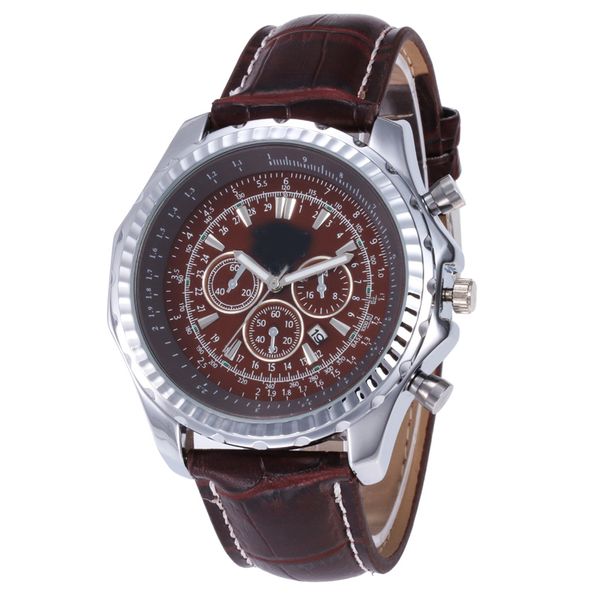 2023 new brand original business men's watch classic round case steel leather strapquartz watch wristwatch clock recommended q10, Slivery;brown
2023 new brand original business men's watch classic round case steel leather strapquartz watch wristwatch clock recommended q10, Slivery;brown