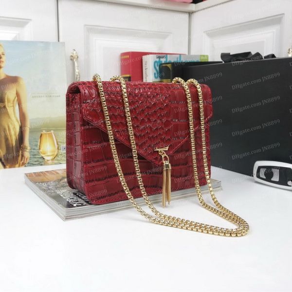 designer red shoulder bag wallet handbag women handbags crossbody soho bag disco gold chain fringed messenger bags luxury purse 22cm with du
designer red shoulder bag wallet handbag women handbags crossbody soho bag disco gold chain fringed messenger bags luxury purse 22cm with du
