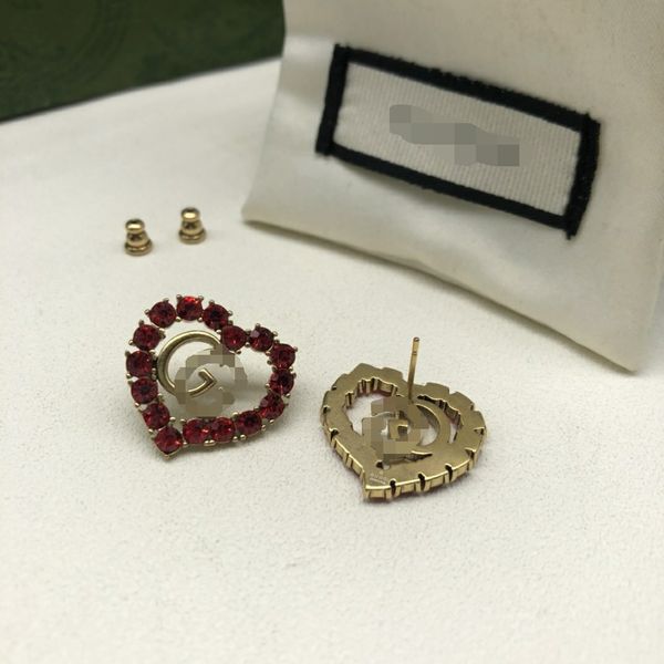 high classic 18k gold plated stud designer double g earring luxury geometric crystal heart-shaped couple earrings for woman wedding birthday, Golden;silver
high classic 18k gold plated stud designer double g earring luxury geometric crystal heart-shaped couple earrings for woman wedding birthday, Golden;silver