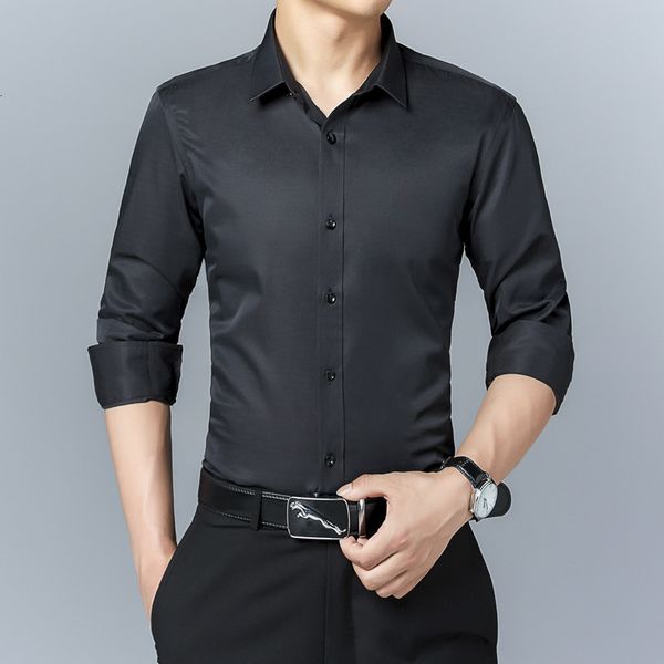 men's casual shirts men's soild luxury formal slim fit long sleeve shirt business elegant handsome tee shirts casual blouse 230314, White;black
men's casual shirts men's soild luxury formal slim fit long sleeve shirt business elegant handsome tee shirts casual blouse 230314, White;black
