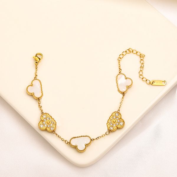 multicolor chains bracelet digner gold bracelet fashion love couple flower bracelets digned for women high-grade jewelry, Black
multicolor chains bracelet digner gold bracelet fashion love couple flower bracelets digned for women high-grade jewelry, Black