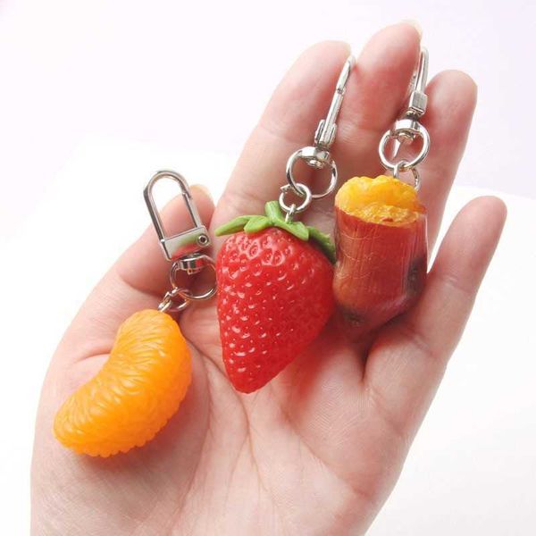 keychains 1pc cute silation fruit orange keychain keyring for women girl jewelry cartoon car handbag key holder couple gift decoration l2303, Silver
keychains 1pc cute silation fruit orange keychain keyring for women girl jewelry cartoon car handbag key holder couple gift decoration l2303, Silver