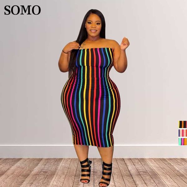 plus size dresses summer off shoulder strapless sleeveless printed rainbow stripe 4xl women dress wholesale dropshipping 230307, Black
plus size dresses summer off shoulder strapless sleeveless printed rainbow stripe 4xl women dress wholesale dropshipping 230307, Black