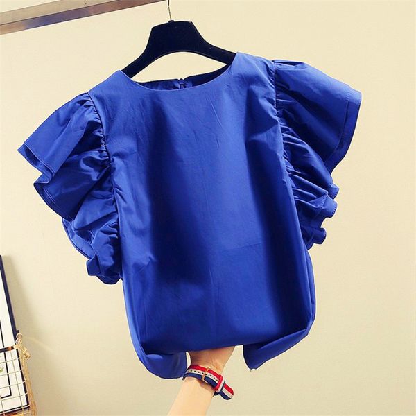 women's t-shirt women solid o-neck cotton linen shirt summer short butterfly sleeve casual loose female blouses shirts 230314, White
women's t-shirt women solid o-neck cotton linen shirt summer short butterfly sleeve casual loose female blouses shirts 230314, White
