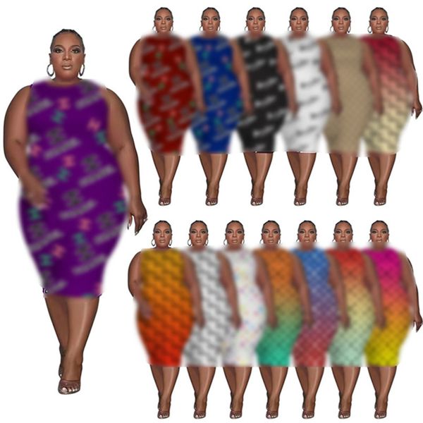 new designer brand dresses summer women plus size 3x 4xl sleeveless one-piece dress casual bodycon madi dresses night club party wear wholes, Black;gray
new designer brand dresses summer women plus size 3x 4xl sleeveless one-piece dress casual bodycon madi dresses night club party wear wholes, Black;gray