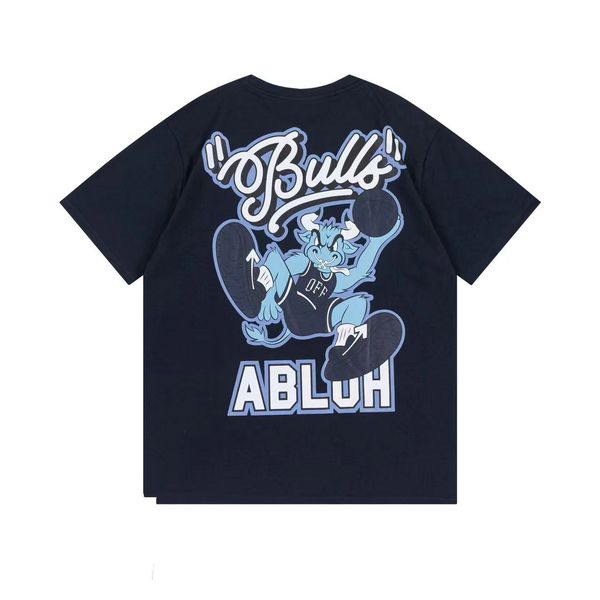 new mens t shirt fashion brand summer bull basketball print loose cotton crew neck short sleeve men's and womens leisure, White;black
new mens t shirt fashion brand summer bull basketball print loose cotton crew neck short sleeve men's and womens leisure, White;black