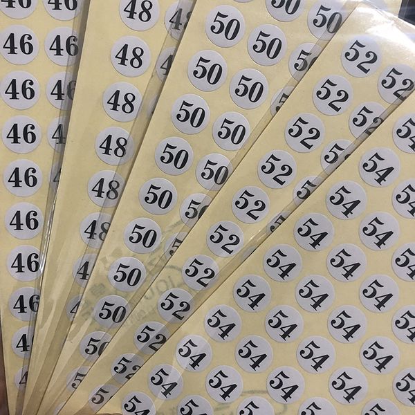 garment adhesive sticker size label 1.3cm diamaters number 26/27/28/29/30/31/32/33/34/36/37/38/39/40-60
garment adhesive sticker size label 1.3cm diamaters number 26/27/28/29/30/31/32/33/34/36/37/38/39/40-60