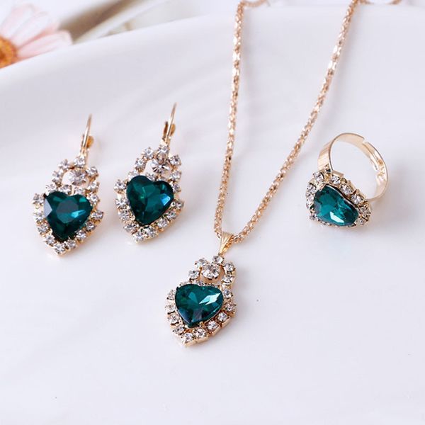 wedding jewelry sets fashion ladies jewelry set romantic heart bridal wedding necklace ring set anniversary birthday valentines day gift 230, Slivery;golden
wedding jewelry sets fashion ladies jewelry set romantic heart bridal wedding necklace ring set anniversary birthday valentines day gift 230, Slivery;golden