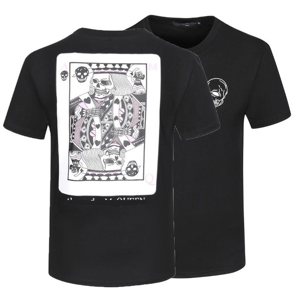 new fashion 2023 wholesale men's t-shirt skull poker printed t-shirts for men/women slim casual streetwear short sleeve man clothes, White;black
new fashion 2023 wholesale men's t-shirt skull poker printed t-shirts for men/women slim casual streetwear short sleeve man clothes, White;black
