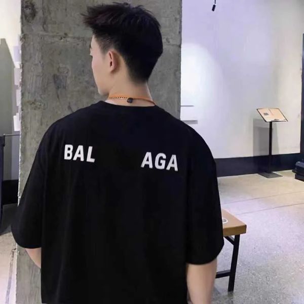 designer t shirt balencigas woman new classic letter round cotton tee shirt men and women loose short sleeve couple balenciagas student dres, White;black
designer t shirt balencigas woman new classic letter round cotton tee shirt men and women loose short sleeve couple balenciagas student dres, White;black