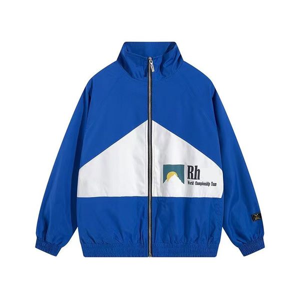 men jackets mens streetwear designer coat zipper loose jacket women's outdoor leisure clothing letter printed stitching european and am, Black;brown
men jackets mens streetwear designer coat zipper loose jacket women's outdoor leisure clothing letter printed stitching european and am, Black;brown