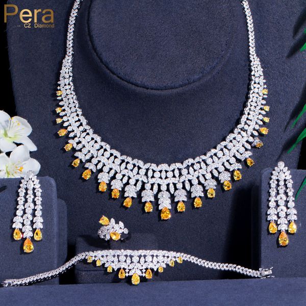 wedding jewelry sets pera expensive bridal 4pcs set yellow white cz stone tassel drop choker necklace earrings party jewellry for brides j52, Slivery;golden
wedding jewelry sets pera expensive bridal 4pcs set yellow white cz stone tassel drop choker necklace earrings party jewellry for brides j52, Slivery;golden