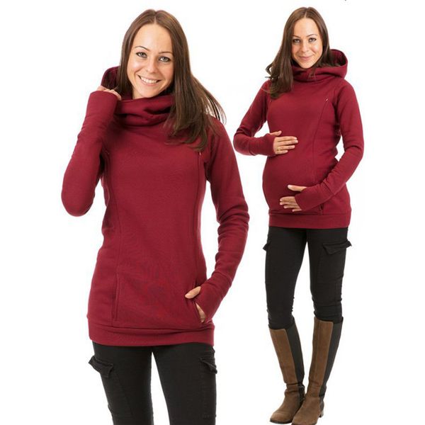 maternity tees sweatshirt women nursing long sleeves hooded breastfeeding hoodie pregnant sleeve sweater 230313, White
maternity tees sweatshirt women nursing long sleeves hooded breastfeeding hoodie pregnant sleeve sweater 230313, White