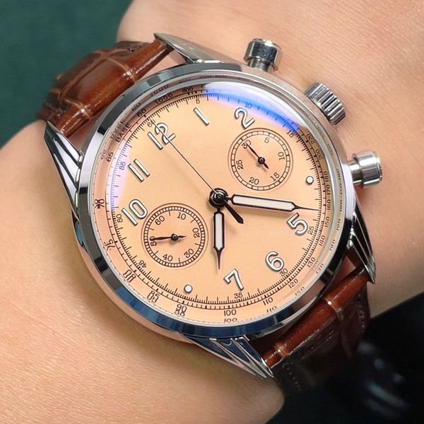mens watches automatic movement watches 41mm waterproof business leather designer watches montre de luxe gifts, Slivery;brown
mens watches automatic movement watches 41mm waterproof business leather designer watches montre de luxe gifts, Slivery;brown