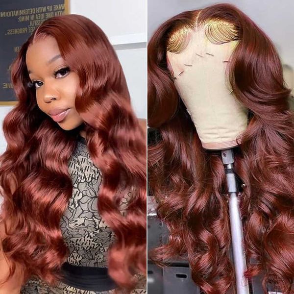 lace wigs reddish brown lace front wig for women auburn copper red body wave glueless synthetic hair lace wig pre plucked with baby hair 230, Black;brown
lace wigs reddish brown lace front wig for women auburn copper red body wave glueless synthetic hair lace wig pre plucked with baby hair 230, Black;brown