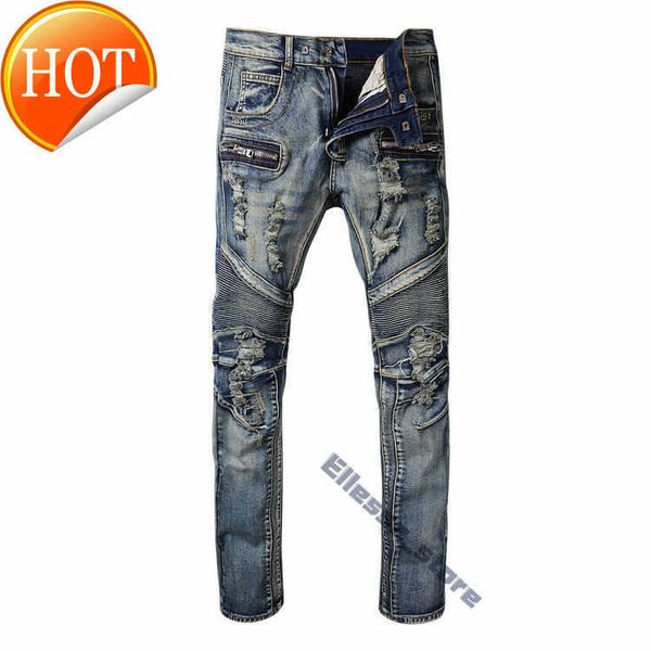 .men's jeans mens designer distressed ripped biker slim fit motorcycle bikers denim for men s fashion mans black pants pour hommes..., Blue
.men's jeans mens designer distressed ripped biker slim fit motorcycle bikers denim for men s fashion mans black pants pour hommes..., Blue