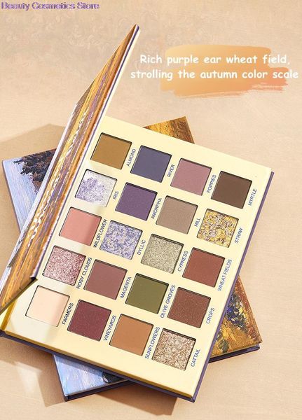 makeup tools judydoll 20 colors vincents wheat fields eyeshadow palette purple ear oil painting matte shimmer glitter eye 230314
makeup tools judydoll 20 colors vincents wheat fields eyeshadow palette purple ear oil painting matte shimmer glitter eye 230314
