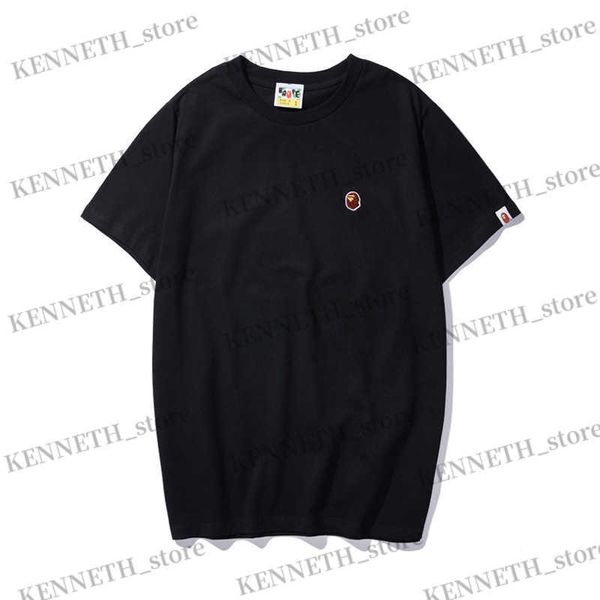 men's t-shirts 19ss ape embroidery versatile classic solid color underlay women's short sleeve t230314, White;black
men's t-shirts 19ss ape embroidery versatile classic solid color underlay women's short sleeve t230314, White;black