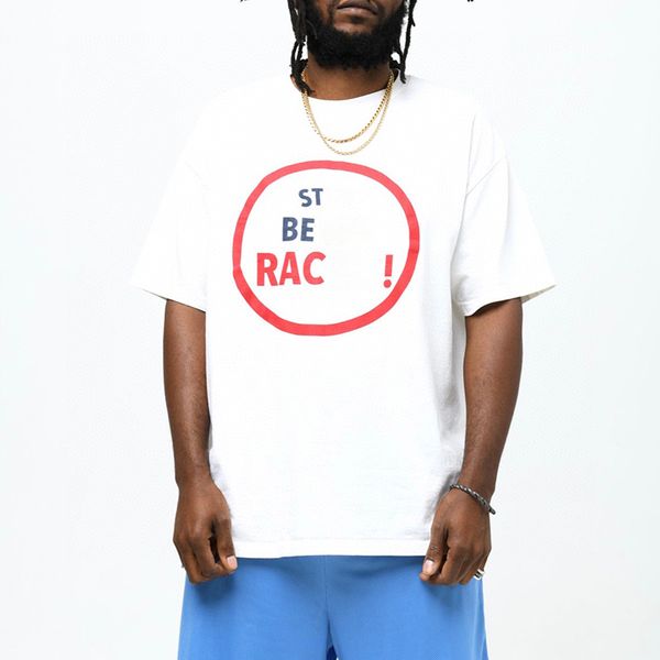 men quick dry high street loose t shirts cotton anti shrink women tees designer galleryse depts, White;black
men quick dry high street loose t shirts cotton anti shrink women tees designer galleryse depts, White;black