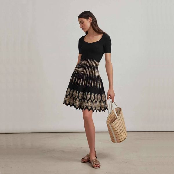 party dresses wholesale women's black jacquard high-end luxury fashion ball gown celebrity cocktail party bandage dress 230314, White;black
party dresses wholesale women's black jacquard high-end luxury fashion ball gown celebrity cocktail party bandage dress 230314, White;black