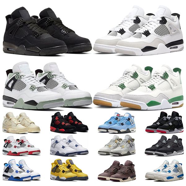 2023 og men basketball shoes 4 4s women sneakers military black cat white oreo pine green university blue midnight navy pure money royalty m
2023 og men basketball shoes 4 4s women sneakers military black cat white oreo pine green university blue midnight navy pure money royalty m