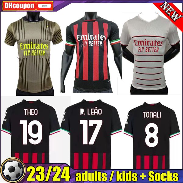 tonali player version 2022 2023 soccer jerseys tomori ac ibrahimovic 22 23 milans brahim giroud kessie theo rebic r.leao football shirt s.ca, Black;yellow
tonali player version 2022 2023 soccer jerseys tomori ac ibrahimovic 22 23 milans brahim giroud kessie theo rebic r.leao football shirt s.ca, Black;yellow