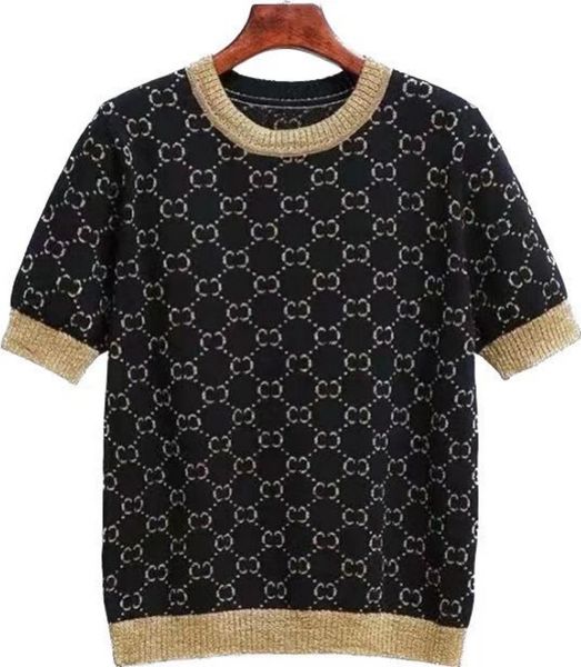 women's sweaters new fashion designer womens knits women's sweater short sleeve round neck high end g letter print, White;black
women's sweaters new fashion designer womens knits women's sweater short sleeve round neck high end g letter print, White;black