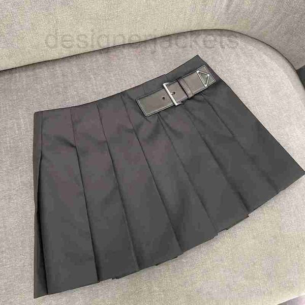 skirts designer fashion triangle nylon pleated skirt women's 2023 summer new high-waist versatile slim pffo, Black
skirts designer fashion triangle nylon pleated skirt women's 2023 summer new high-waist versatile slim pffo, Black
