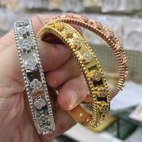 wedding jewelry sets zlxgirl jewelry classic micro paved aaa zirconia fourleaf flower bracelet ring set creative opening ladies bracelet ear, Slivery;golden
wedding jewelry sets zlxgirl jewelry classic micro paved aaa zirconia fourleaf flower bracelet ring set creative opening ladies bracelet ear, Slivery;golden