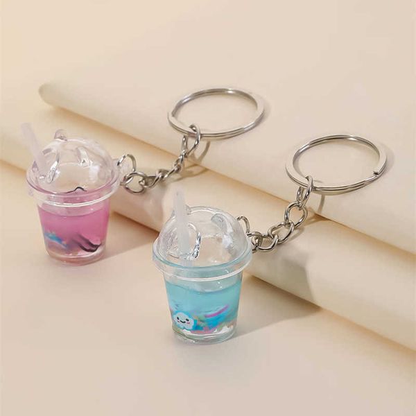 keychains cute mini luminous pearl milk tea cup key chain for women acrylic quisand liquid floating drink keyring gift decor pendant l230314, Silver
keychains cute mini luminous pearl milk tea cup key chain for women acrylic quisand liquid floating drink keyring gift decor pendant l230314, Silver