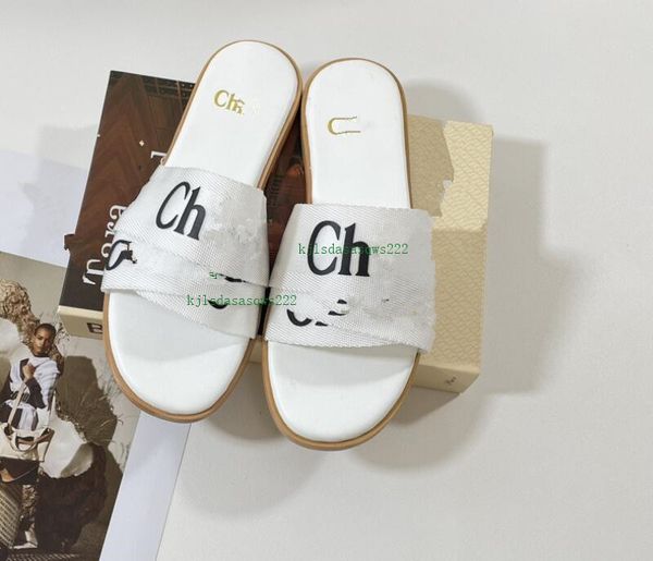 wa 2023 new cross woven roman slippers woody sandals pearl print slide summer wide flat lady canvas sandals luxurys designers slipper 35-41, Black
wa 2023 new cross woven roman slippers woody sandals pearl print slide summer wide flat lady canvas sandals luxurys designers slipper 35-41, Black