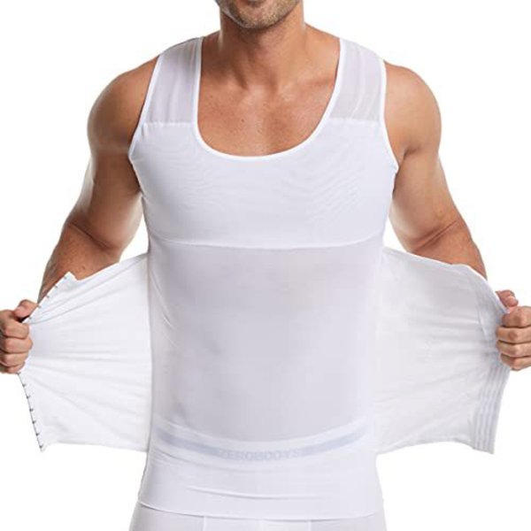 mens compression shirt slimming body shaper vest fitness workout tank undershirts body shaper men, Black;brown
mens compression shirt slimming body shaper vest fitness workout tank undershirts body shaper men, Black;brown