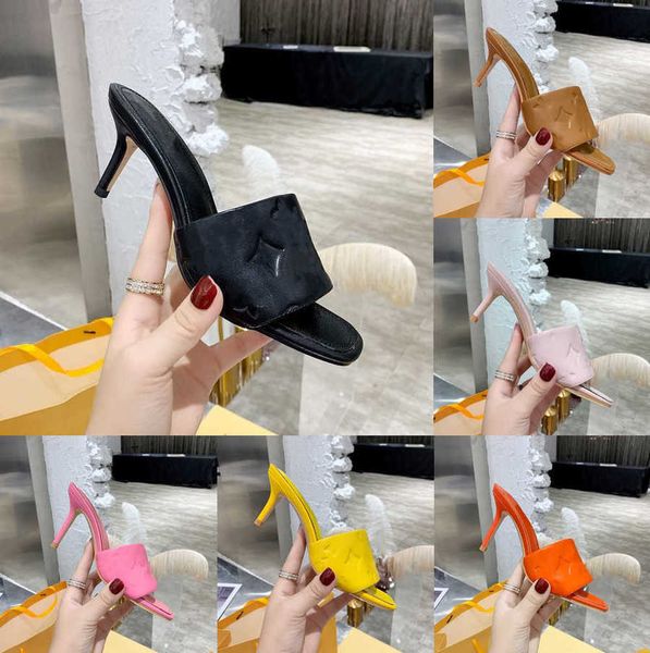 2023 designer fashion slippers revival mule high heels .5cm shoes women slides sandals brown white waterfront summer monograms embossed fli, Black
2023 designer fashion slippers revival mule high heels .5cm shoes women slides sandals brown white waterfront summer monograms embossed fli, Black