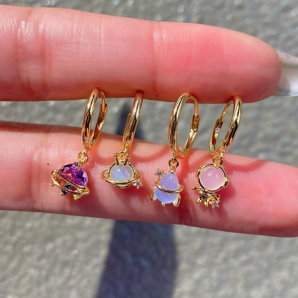 cute space astronaut planet opal stud earrings for women silver color lovely simple ear piercing jewelry, Golden;silver
cute space astronaut planet opal stud earrings for women silver color lovely simple ear piercing jewelry, Golden;silver