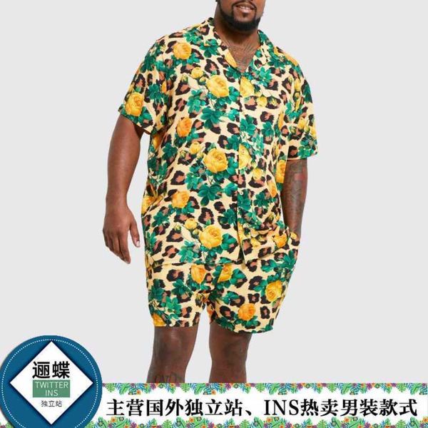 men's t-shirts tt0020 summer trend print men's shirt beach shirt shorts men's two-piece set, White;black
men's t-shirts tt0020 summer trend print men's shirt beach shirt shorts men's two-piece set, White;black