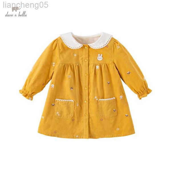 girl's dresses dave bella girls cotton dress 2022 girls autumn dress kids sweet cute dress children casual yellow dress 2-7 years db322, Red;yellow
girl's dresses dave bella girls cotton dress 2022 girls autumn dress kids sweet cute dress children casual yellow dress 2-7 years db322, Red;yellow
