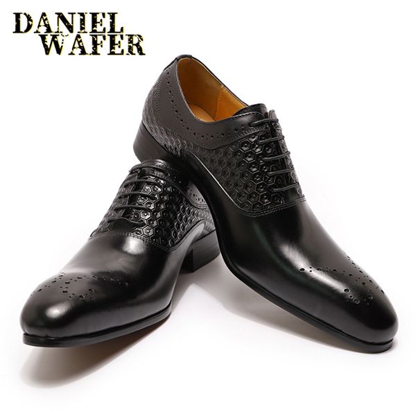 luxury brand formal men oxford brogue shoes mens fashion formal pointed toe lace up office wedding genuine leather shoes for men, Black;white
luxury brand formal men oxford brogue shoes mens fashion formal pointed toe lace up office wedding genuine leather shoes for men, Black;white